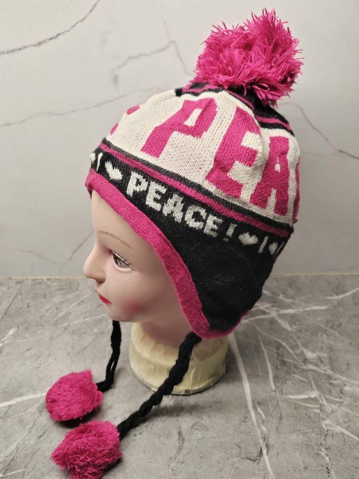 Vintage Vintage Peace Beanie Size ONE SIZE - 1 Thumbnail