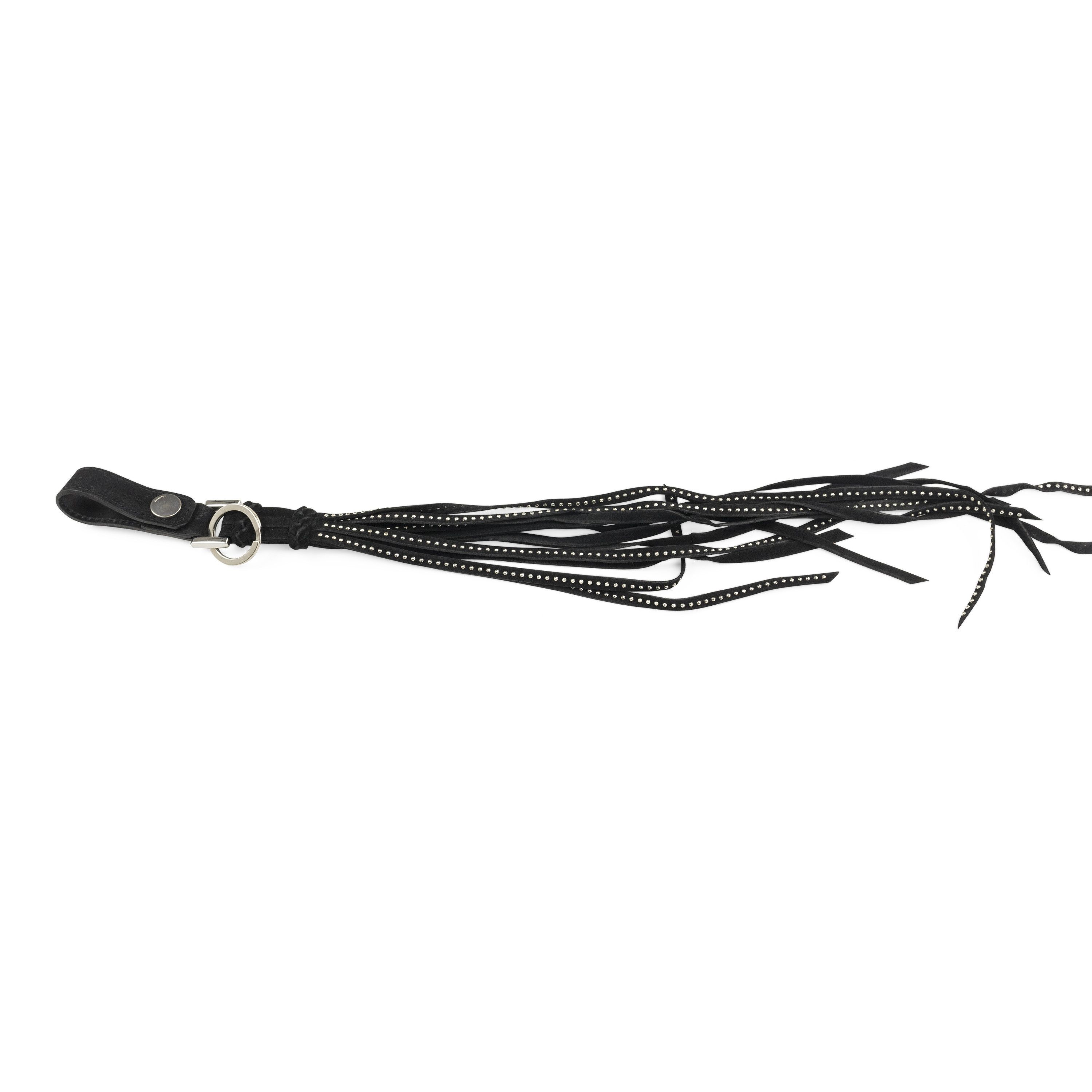 SUEDE LONG TASSEL BLACK ACCESSORIES SIZE OS