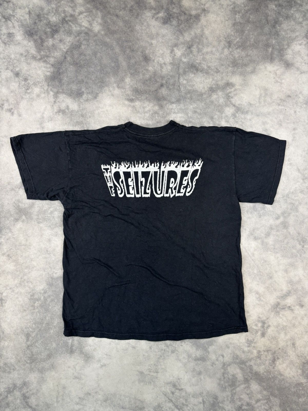 Band Tees × Vintage The Seizures vintage band rock Metal t shirt tee opium y2k Size US S / EU 44-46 / 1 - 3 Thumbnail