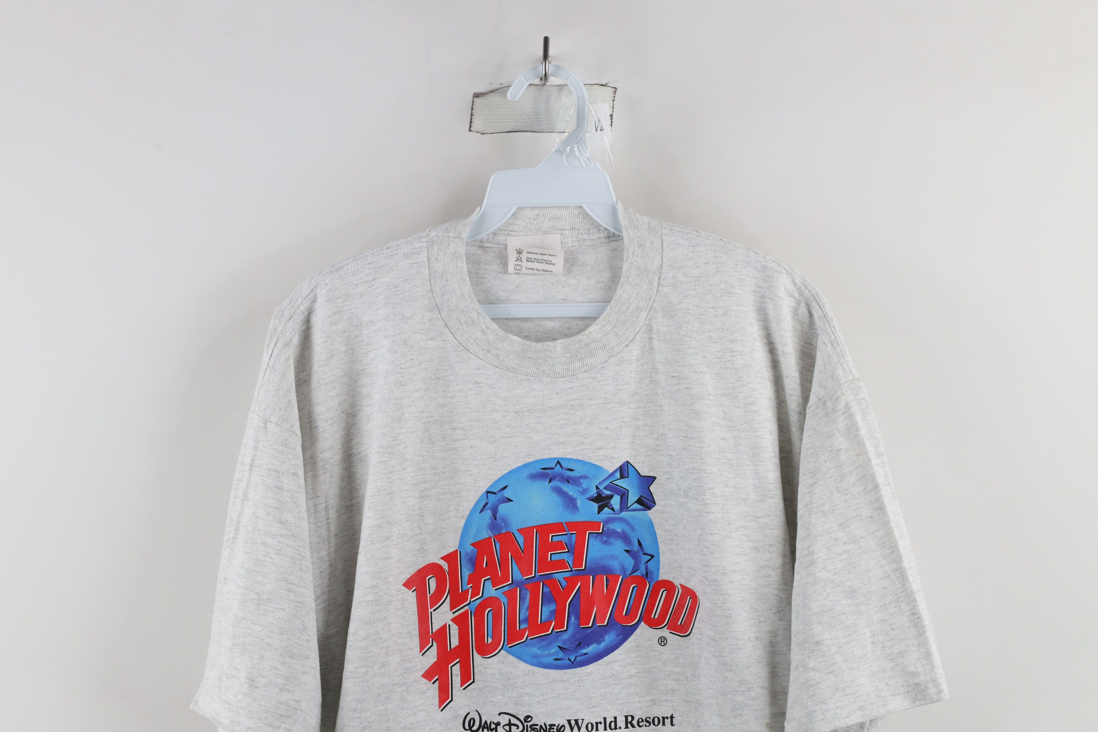 Vintage Vintage 90s Planet Hollywood Disney World Resort T-Shirt USA Size US L / EU 52-54 / 3 - 2 Thumbnail