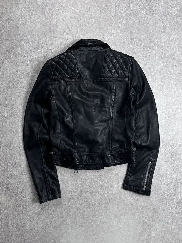 Allsaints Vintage Allsaints Genuine Leather Jacket US 2 Size XS / US 0-2 / IT 36-38 - 4 Thumbnail