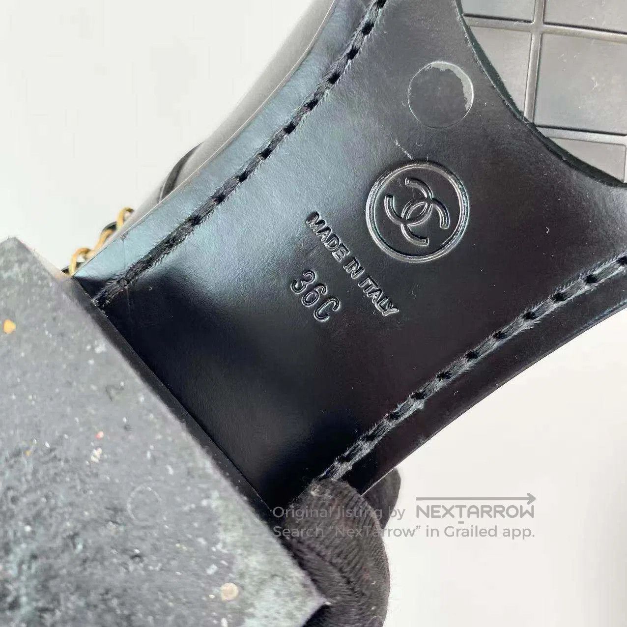 Chanel Chanel Double C logo chain adorned booties| Size US 5.5 / IT 35.5 - 7 Thumbnail