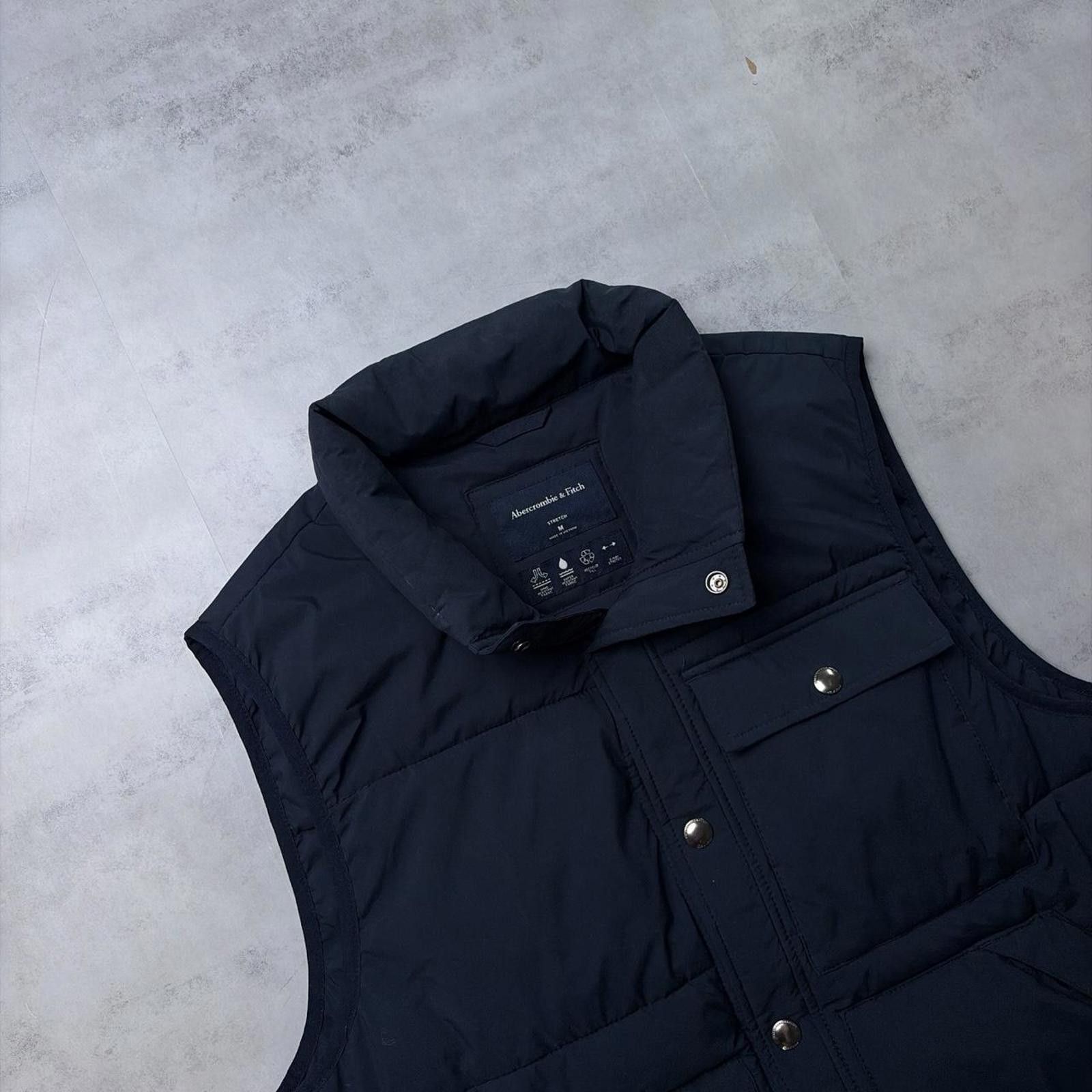 Abercrombie & Fitch Y2K Navy Abercrombie & Fitch Grunge Puffer Vest Size US M / EU 48-50 / 2 - 5 Thumbnail