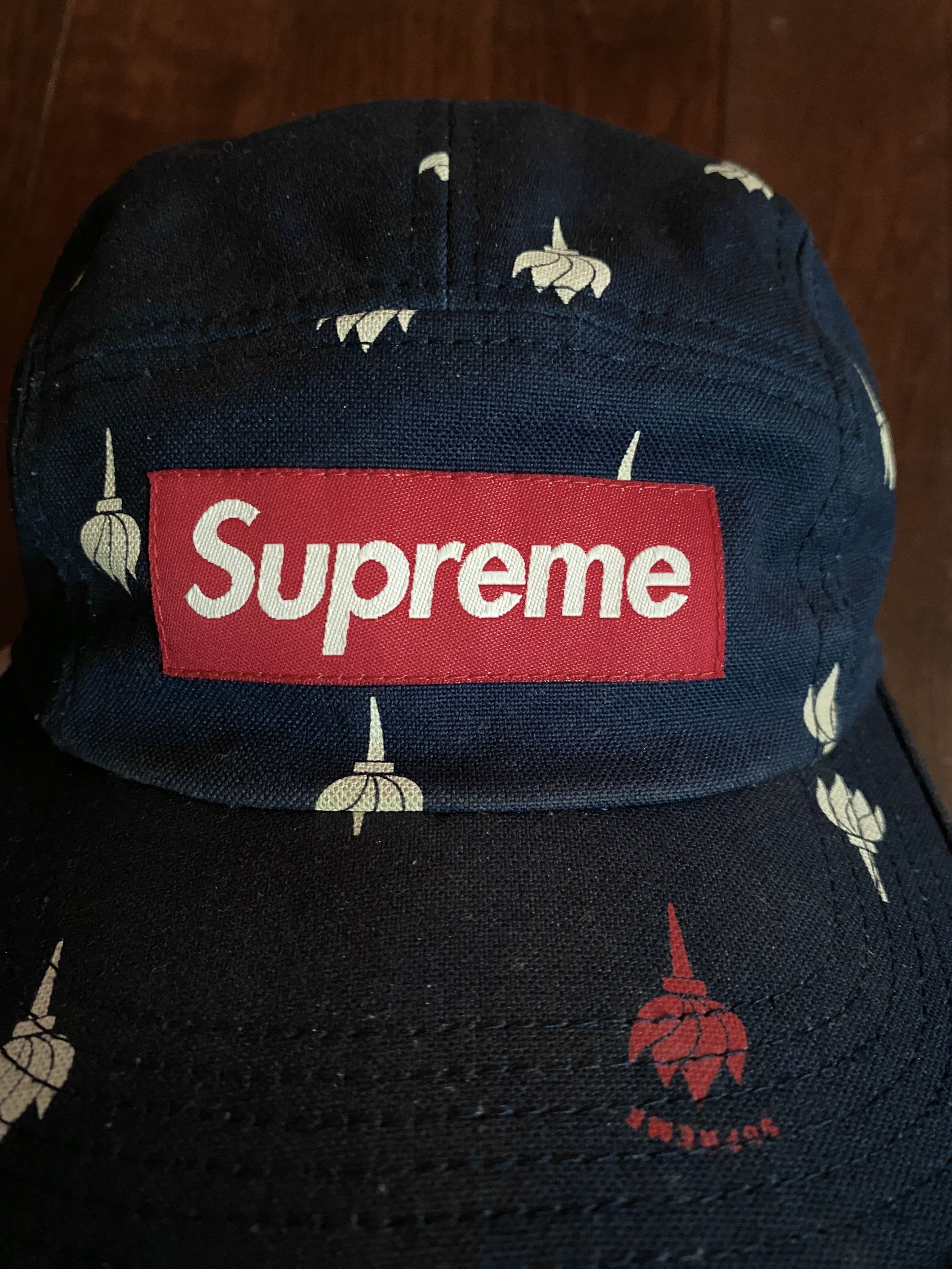 Supreme "NYU" Torches Camp Cap SS09 Size ONE SIZE - 2 Thumbnail