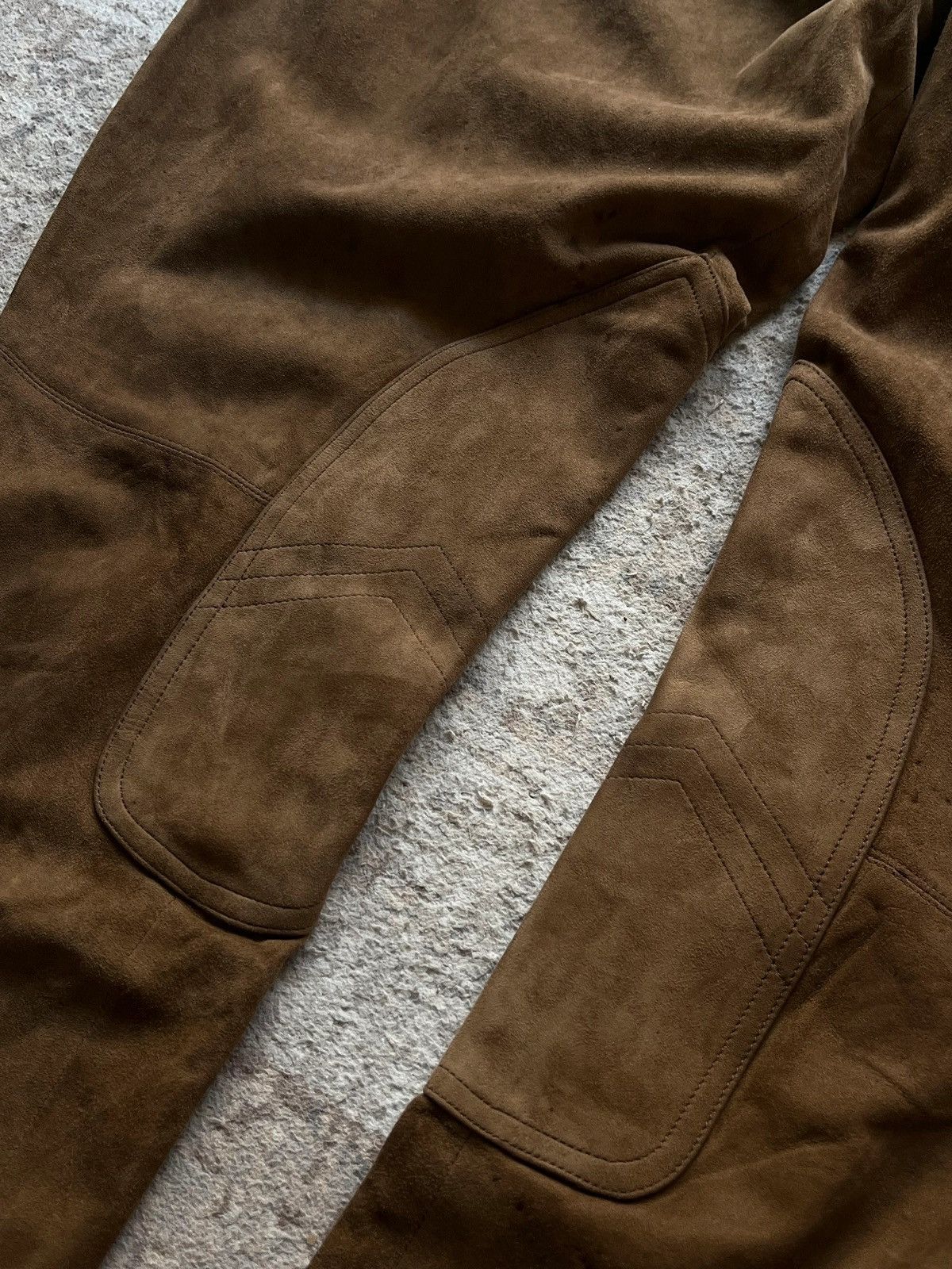 Ralph Lauren Polo Ralph Lauren Purple Label Leather Pants Made in Italy Size 30" / US 8 / IT 44 - 14 Thumbnail
