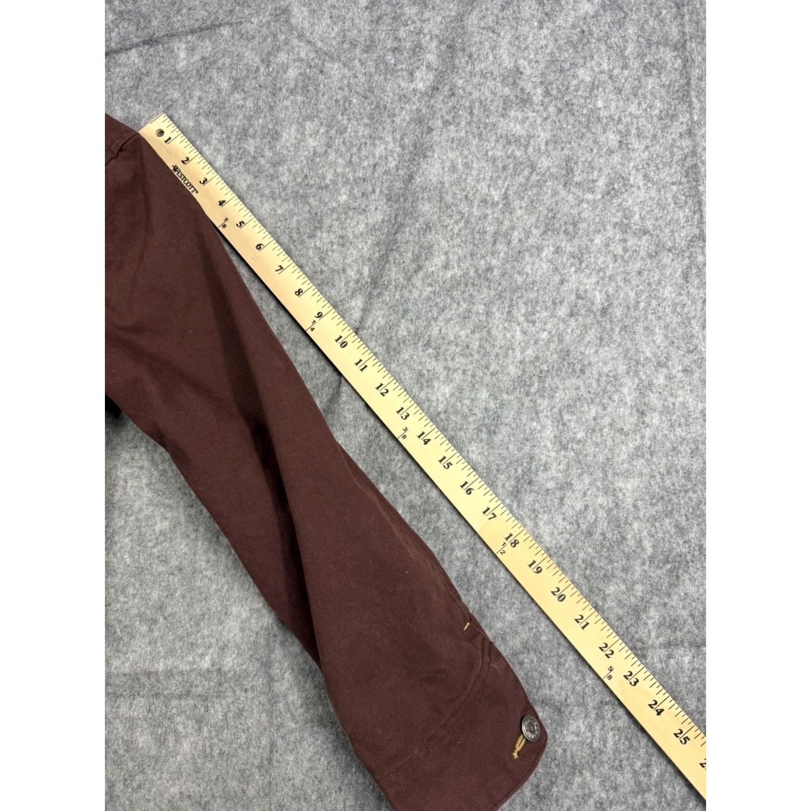 Walls VINTAGE Walls Chore Jacket West/Cotton Workwear XS Brown Jacket Mens Regular Overcoat Zip/Snap Pockets Size US XS / EU 42 / 0 - 4 Thumbnail