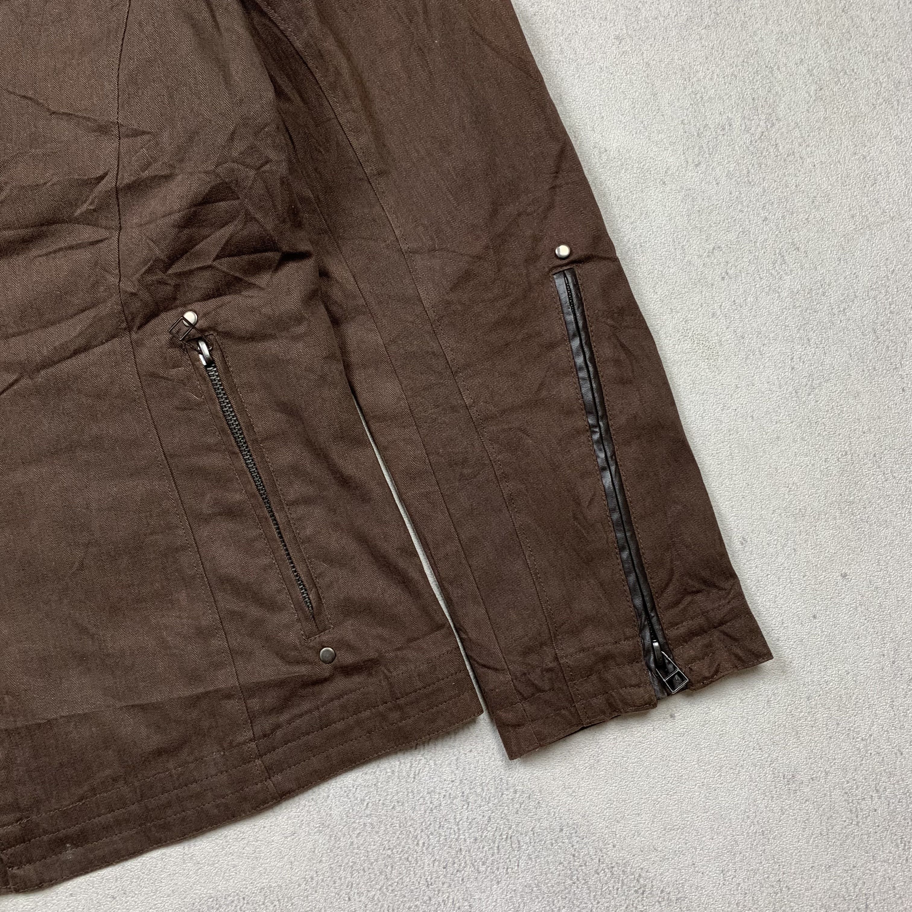 Japanese Brand Rustenburg Japan Zip Up Jacket Biker Multi Pocket Size US L / EU 52-54 / 3 - 3 Thumbnail