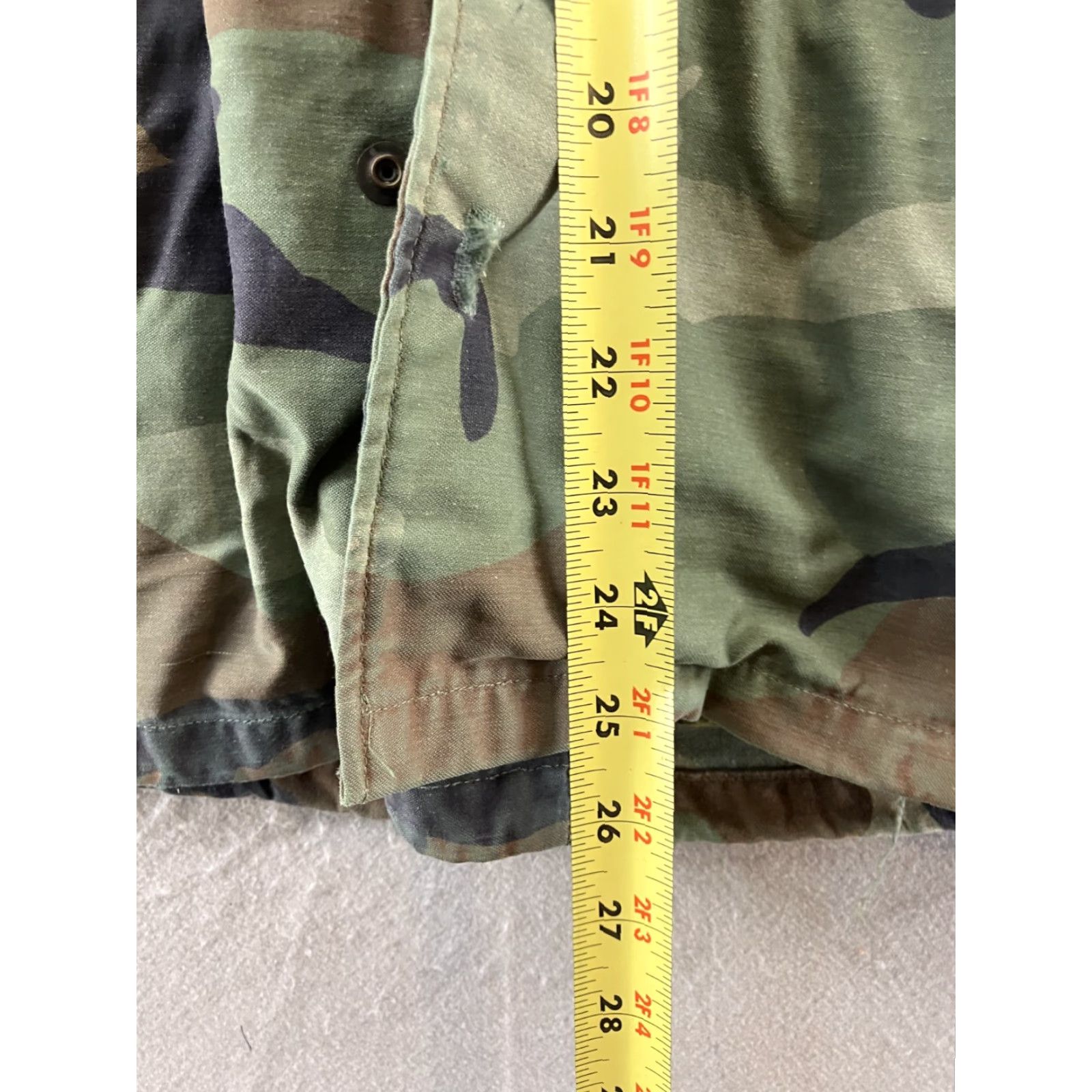 Vintage VTG Morgan America C022 of Tennesse Military Jacket - Canvas Nylon Lined 80s 90s Camouflage Green M Mens Size US M / EU 48-50 / 2 - 6 Thumbnail