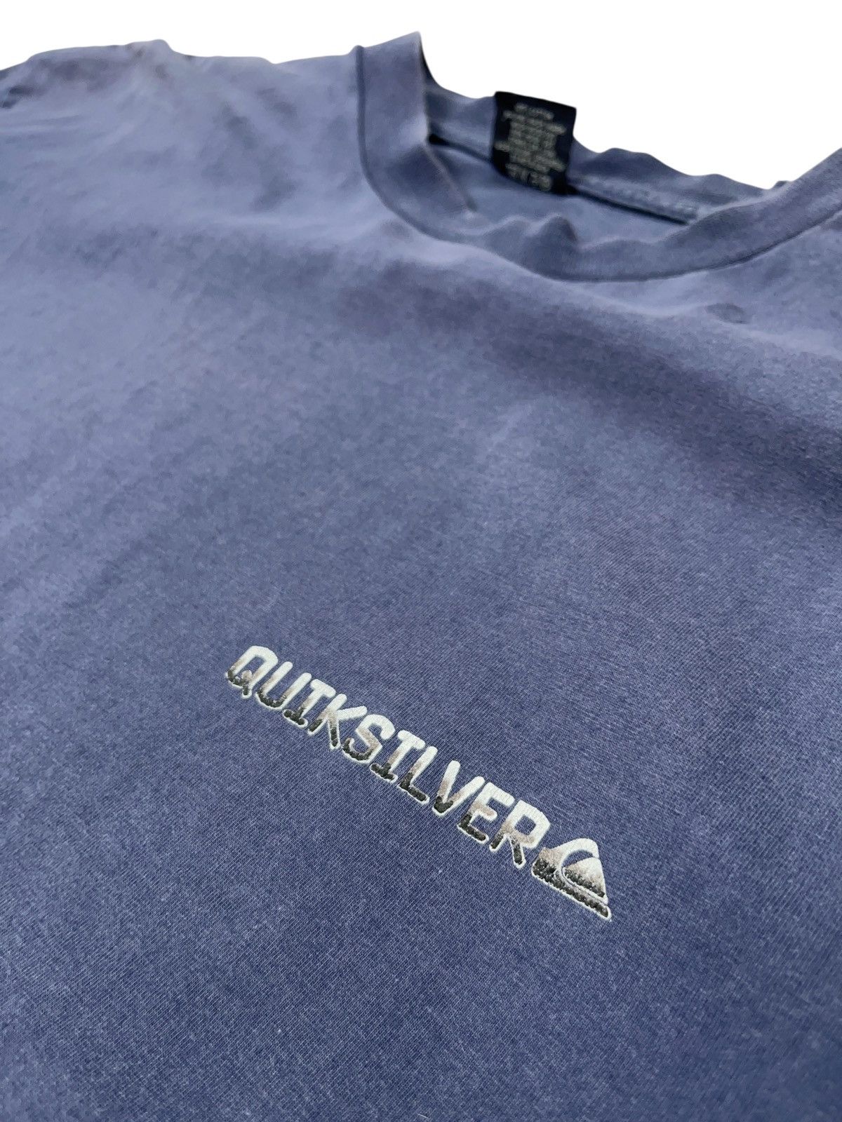 Quiksilver Vintage 90s Quiksilver Big Logo Faded T-shirt Surfing Size US L / EU 52-54 / 3 - 7 Thumbnail