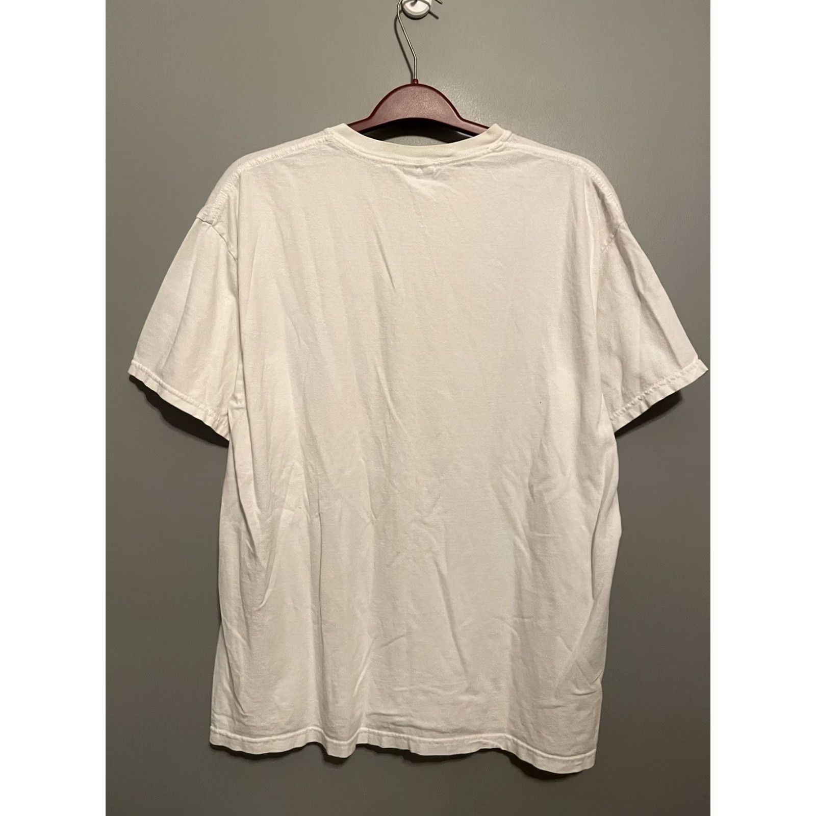Vintage VINTAGE World Gym Globe White Tee Shirt Mens XL Short Sleeve Crew Neck Graphic Print Logo 2000s Size US XL / EU 56 / 4 - 5 Thumbnail