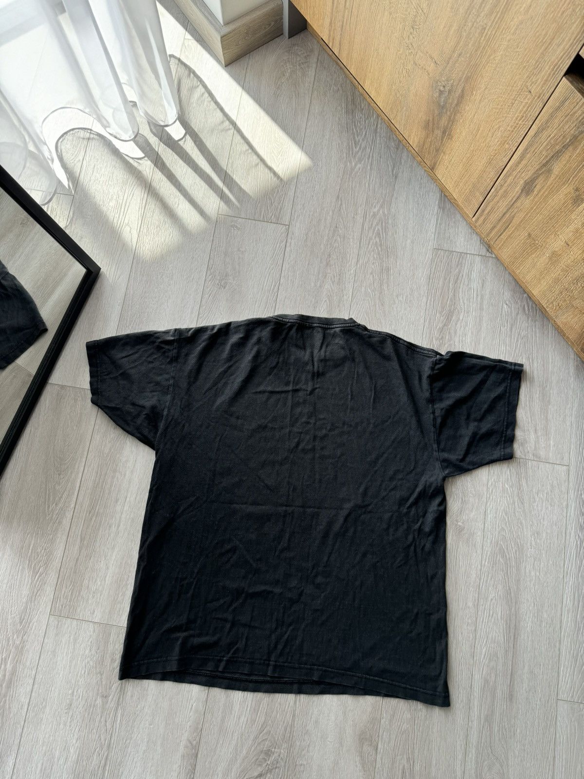 Band Tees × Tribal Streetwear × Vintage 90s Sun Faded Heavy Metal Abstract Band Tee Size US XL / EU 56 / 4 - 4 Thumbnail