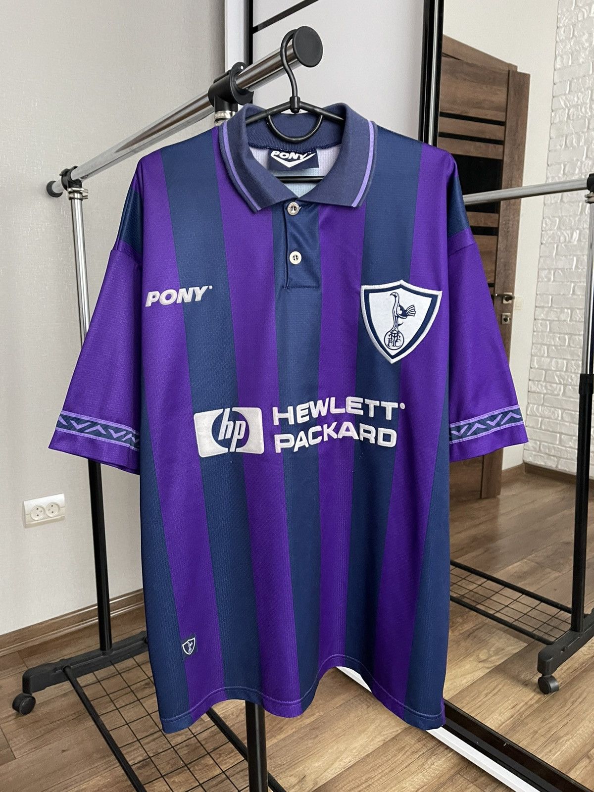 Pony Spurs Purple Jacket 1995/1996 Pony Tottenham Hotspur Vintage