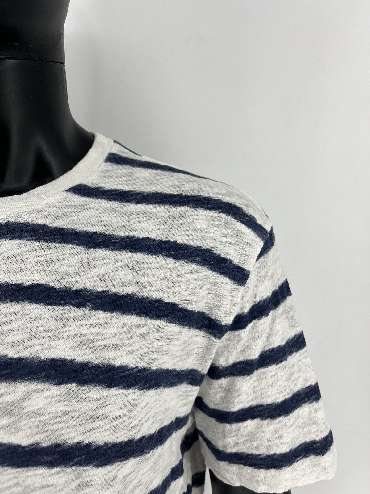 Other Vintage Y2K Allsaints Striped T-shirt luxury Sportswear SzXL Size US XL / EU 56 / 4 - 6 Thumbnail