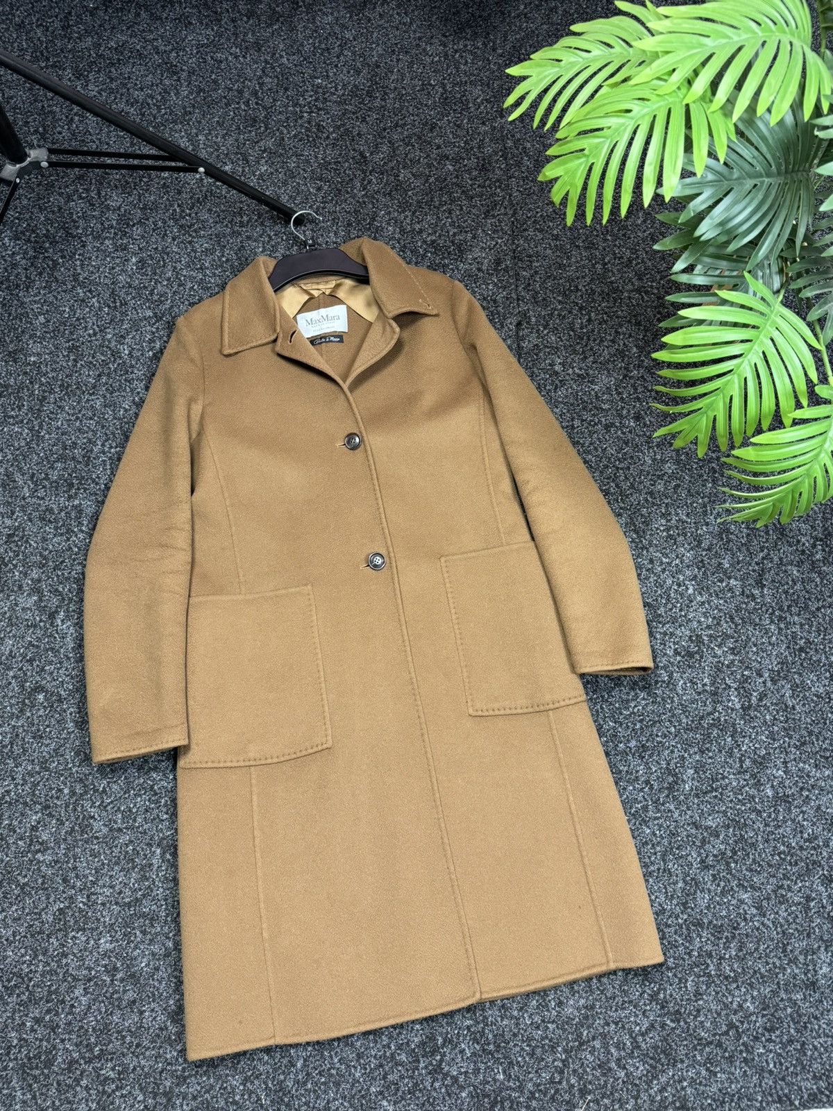 Max Mara Max Mara Vintage Trench Cashmere Women Size M / US 6-8 / IT 42-44 - 2 Thumbnail