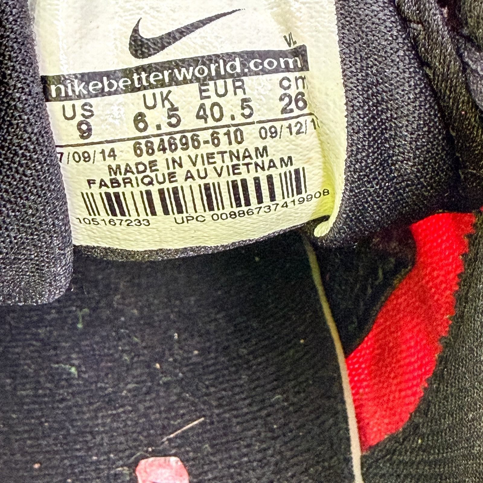 Nike Nike Womens HyperDiamond Softball Metal Cleats Style 684696- Size US 9 / IT 39 - 7 Thumbnail