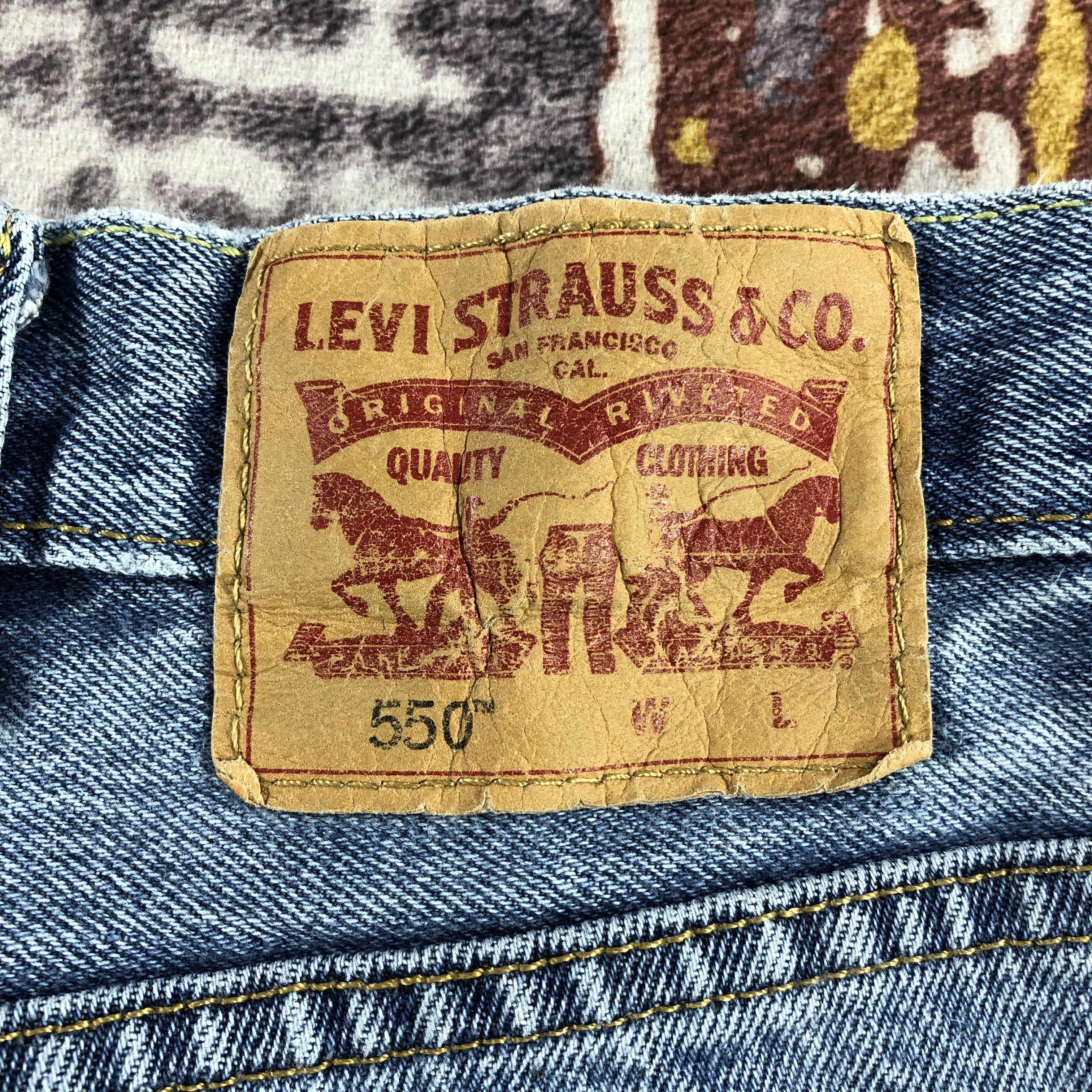 Levi's × Vintage Vintage Blue Wash Levis 550 Jeans-JM2969 Size US 43 - 6 Thumbnail