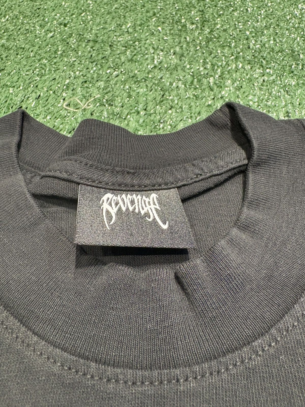 Revenge REVENGE “X LIGHTNING HEARTBREAK” TEE - SIZE MEDIUM - (BLACK) Size US M / EU 48-50 / 2 - 5 Thumbnail