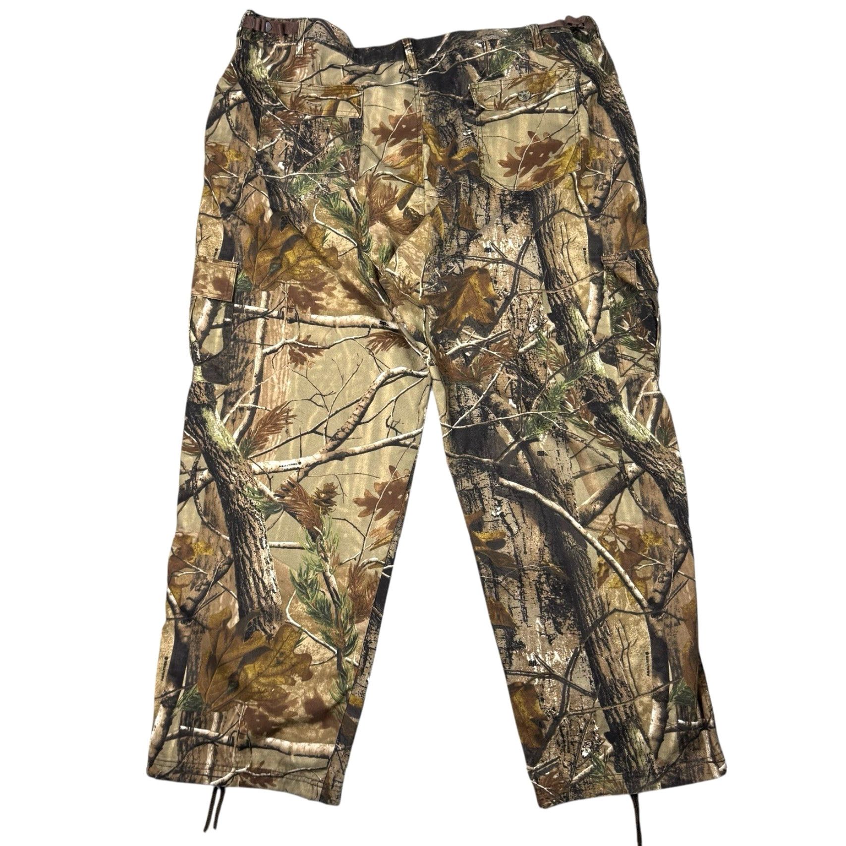 Realtree VINTAGE Russell Outdoors Pants Mens 3XL RealTree Camo Cargo Lightweight Adjustable Waist Cargo 90s Mens Pants Size US 39 - 7 Thumbnail