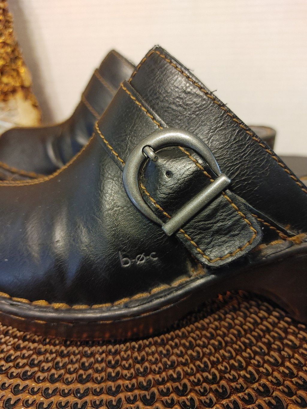Born Born boc Leather Mules Size 7M Size US 7 / IT 37 - 4 Thumbnail