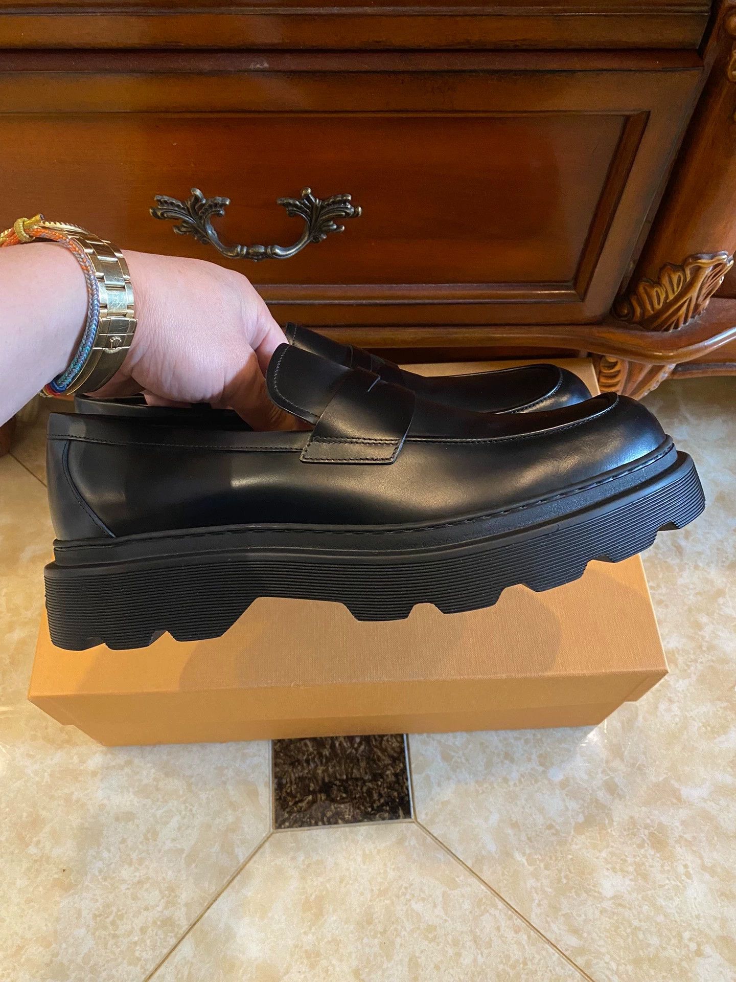 Tod's TODS Loafer Slip-On Platform Gommino Old Money New Size US 8 / EU 41 - 2 Thumbnail