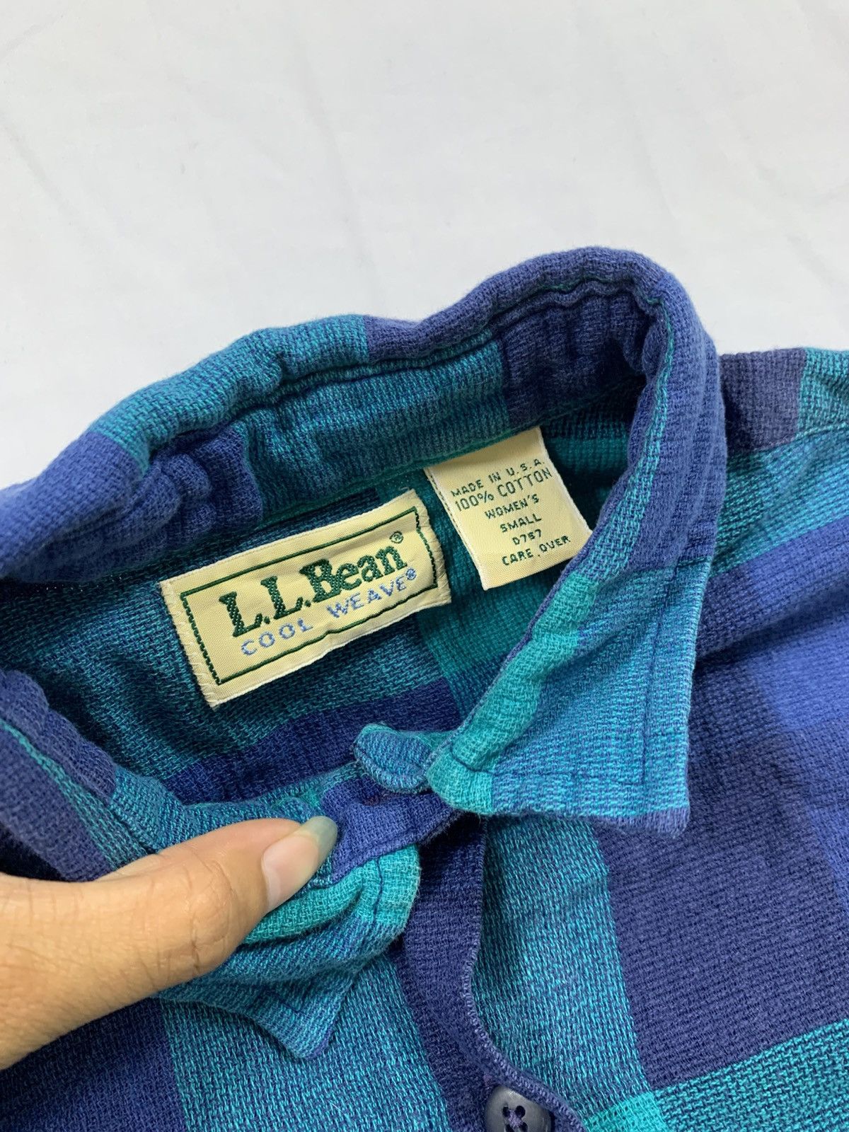 L.L. Bean Vintage 90's L.L.Bean Cool Weave Size US M / EU 48-50 / 2 - 2 Thumbnail