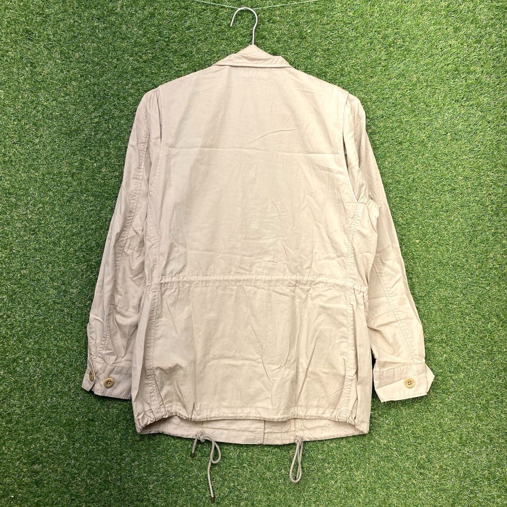 Vintage VINTAGE Lauren Ralph Lauren Jacket Womens Small Military Cargo Field Utility Coat Khaki Size S / US 4 / IT 40 - 2 Thumbnail