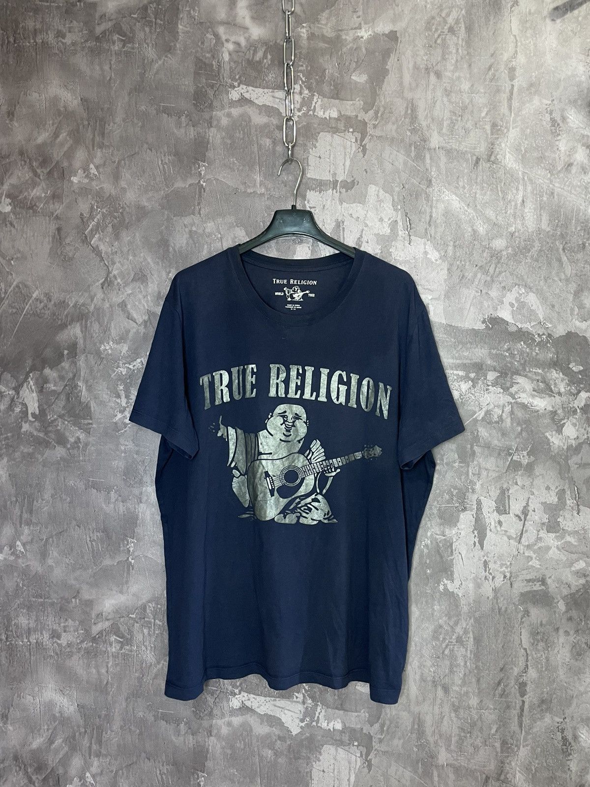 Japanese Brand × True Religion × Vintage Vintage 2000s True Religion Buddha Graphic T Shirt Size US M / EU 48-50 / 2 - 1 Thumbnail