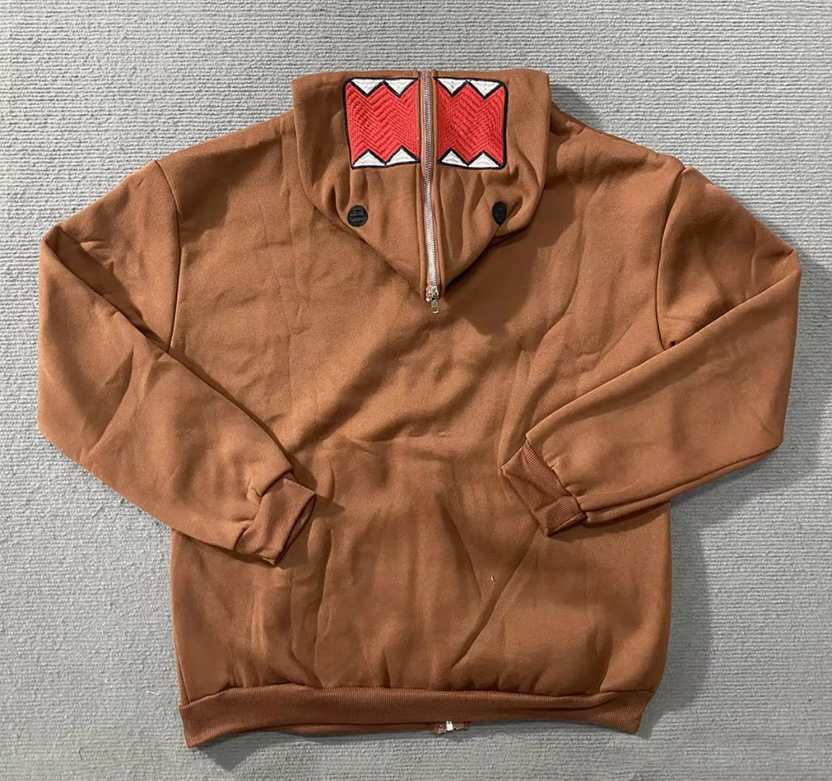Japanese Brand Vintage Gothic Y2K Domo Kun Hoodies Punk Unisex Jacket Size XL / US 12-14 / IT 48-50 - 3 Thumbnail