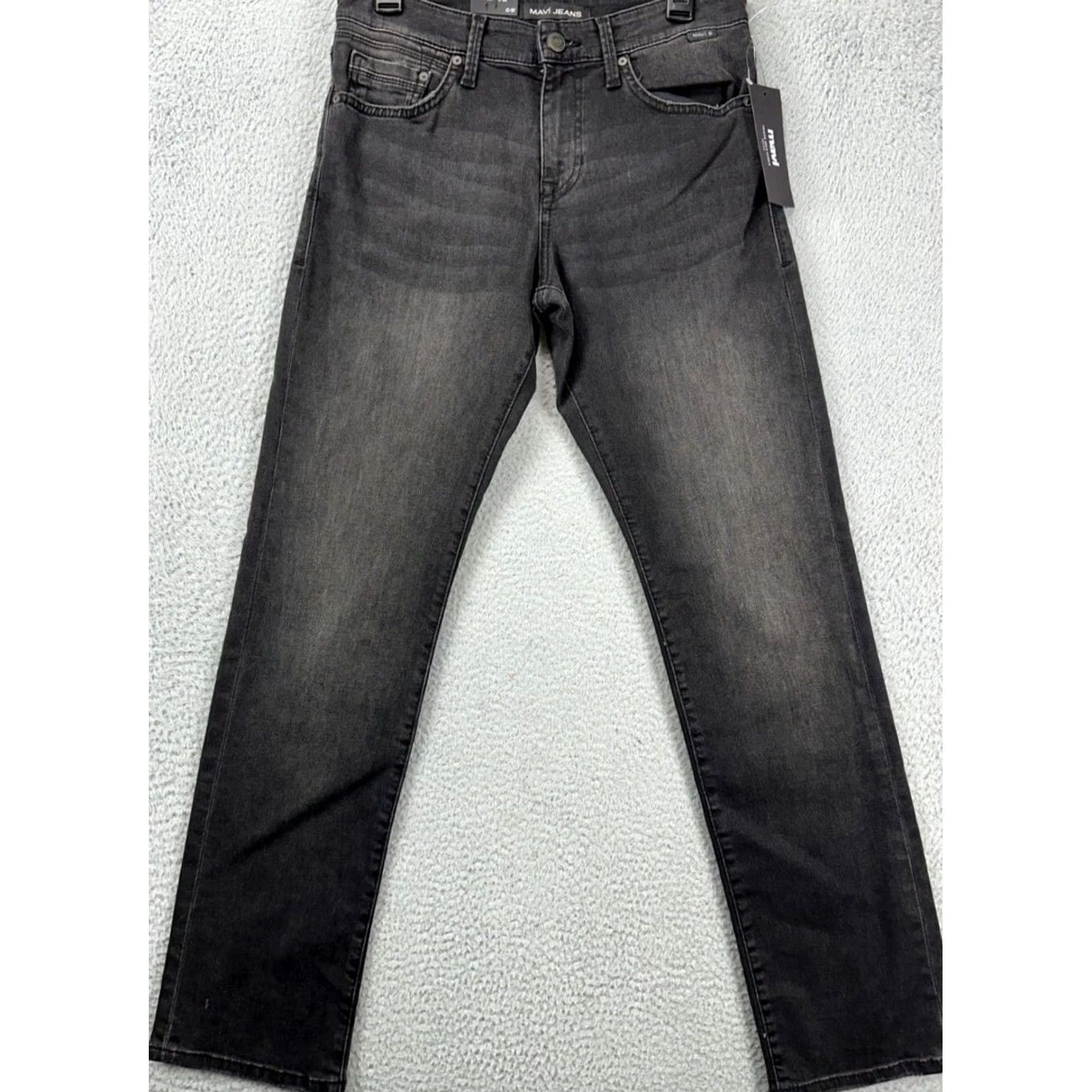 Mavi Mavi Matt Jeans Mens 28X32 Grey Relaxed Straight 5-Pocket Denim NEW Size US 28 / EU 44 - 3 Thumbnail