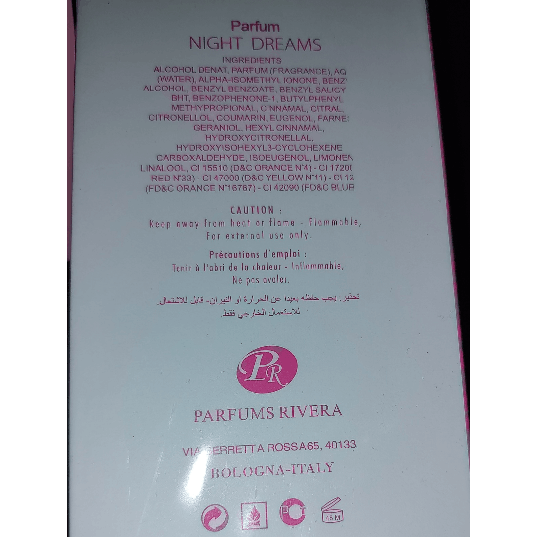 Other Night Dreams by Parfums Rivera Spray 3.4 oz for Women Size ONE SIZE - 3 Thumbnail
