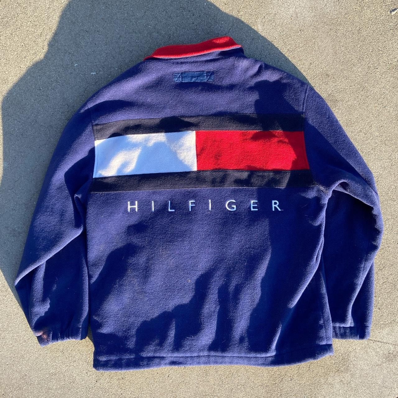 Tommy Hilfiger Vintage Tommy Hilfiger Fleece Jacket Size US XL / EU 56 / 4 - 1 Thumbnail