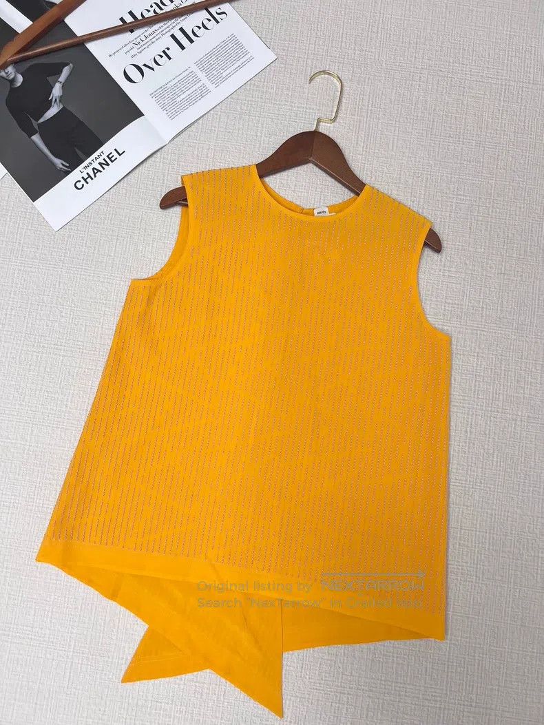 Hermes Hermes Striped Colorblocked Sleeveless Top Size XXS / US 00 / IT 34 - 2 Thumbnail
