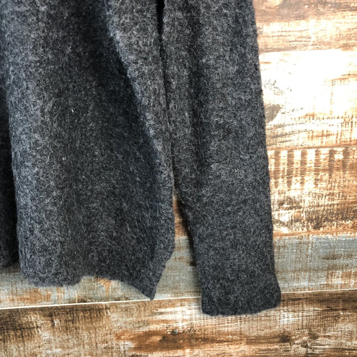 Homespun Knitwear × Uniqlo Uniqlo mohair Grey Knitwear #A2217 Size US M / EU 48-50 / 2 - 8 Thumbnail