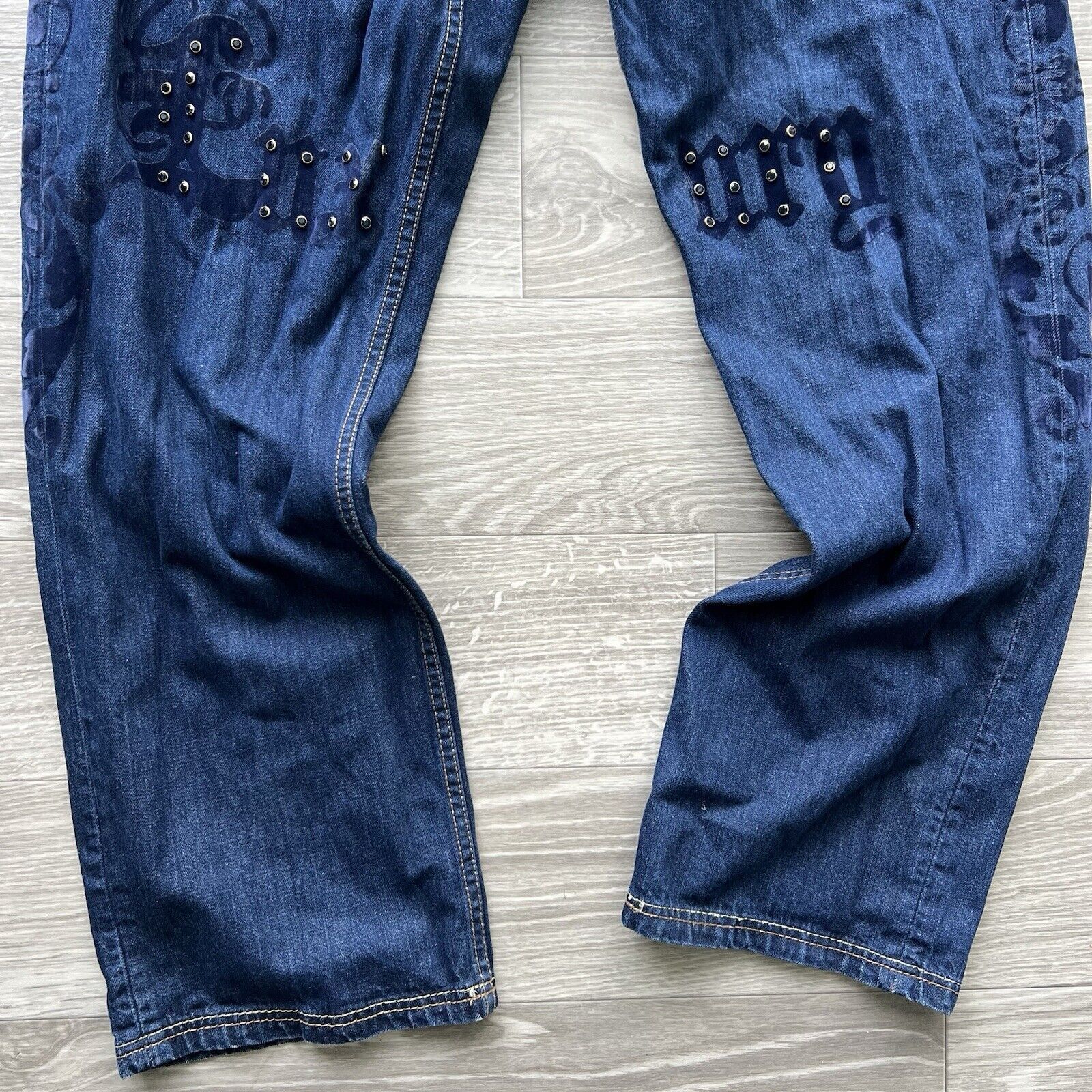 Other Vintage CROWN HOLDER Y2K Baggy Emo Grunge Jeans Size US 40 / EU 56 - 2 Thumbnail