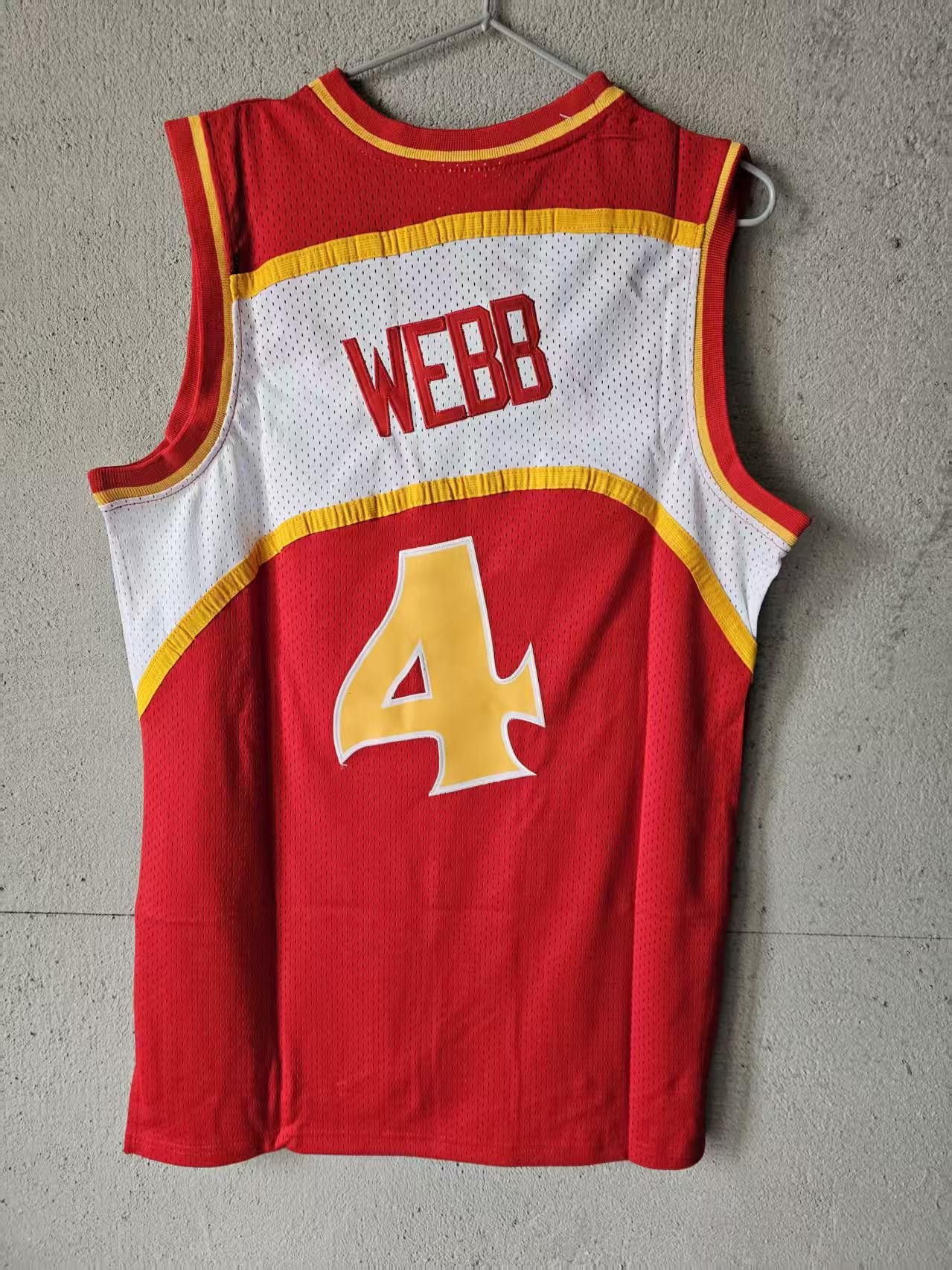 NBA Atlanta Hawks #4 Spud Webb Jersey Size US S / EU 44-46 / 1 - 1 Thumbnail