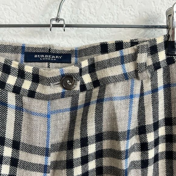 Burberry Burberry London Wayside Nova Check Pants Gray Size 32" / US 10 / IT 46 - 4 Thumbnail