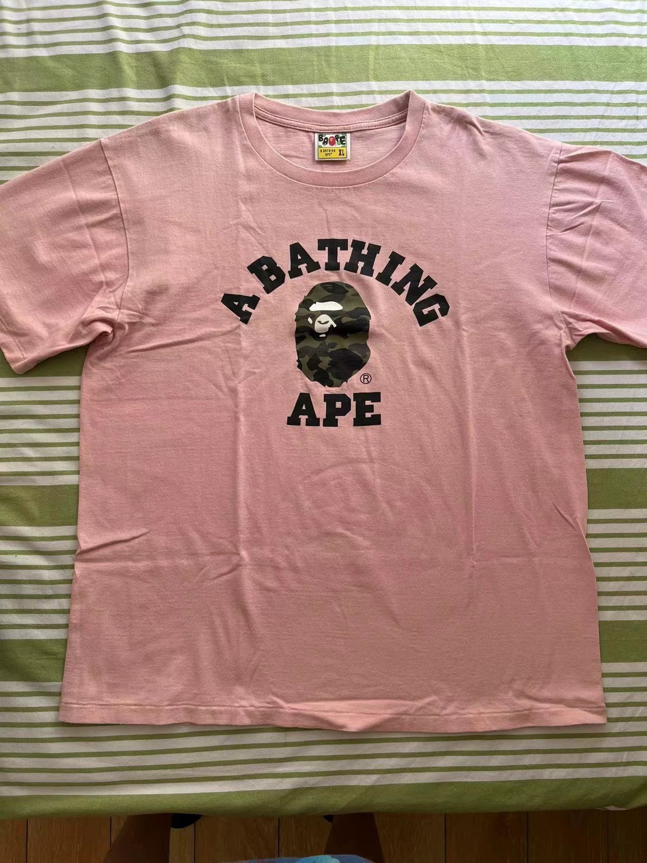 Bape Bape T Shark T-Shirt Casual Short Sleeve Size US XL / EU 56 / 4 - 1 Thumbnail