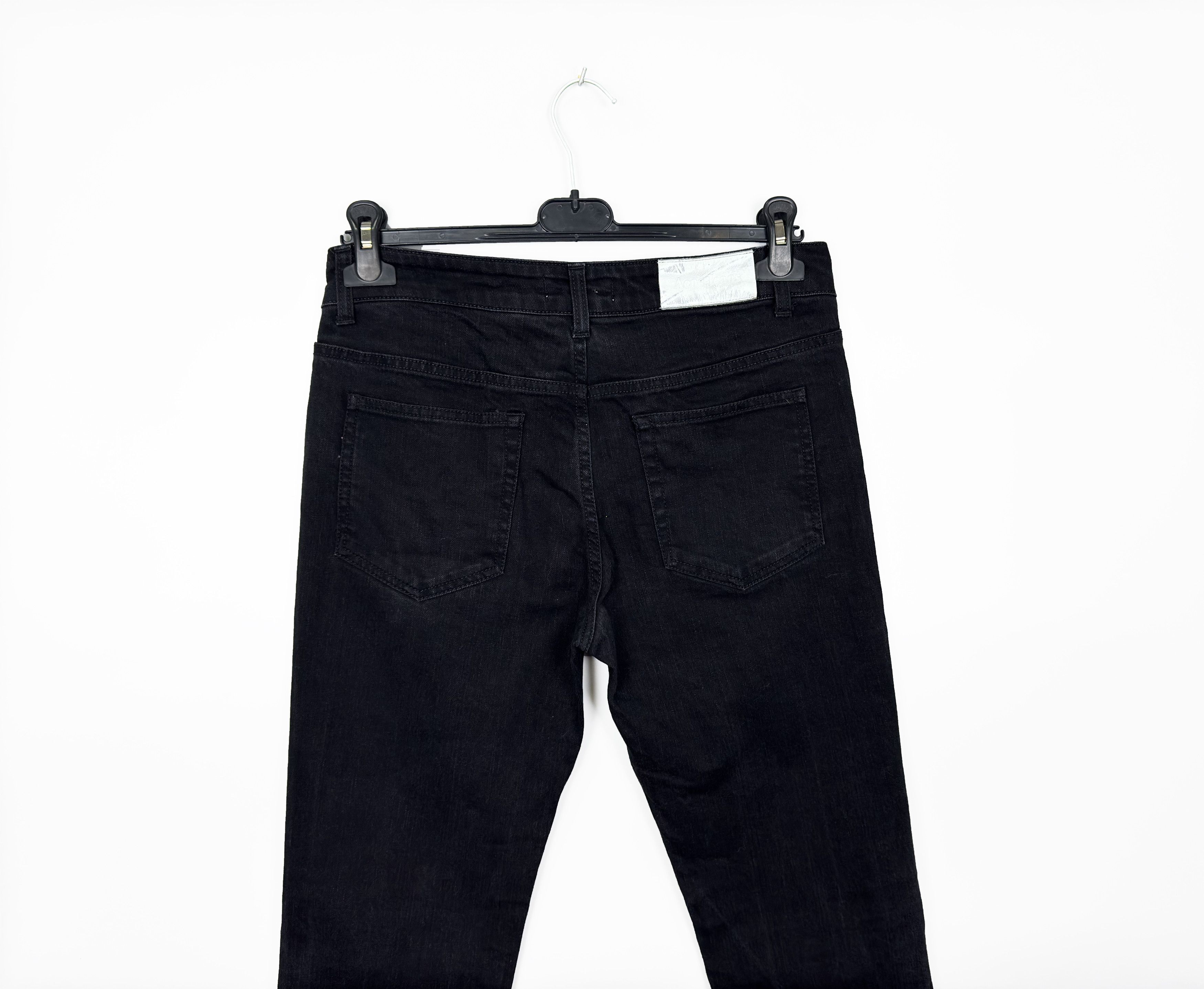 Acne Studios ACNE Hex Cash Black Denim Jeans W31 L32 Size US 31 - 6 Thumbnail