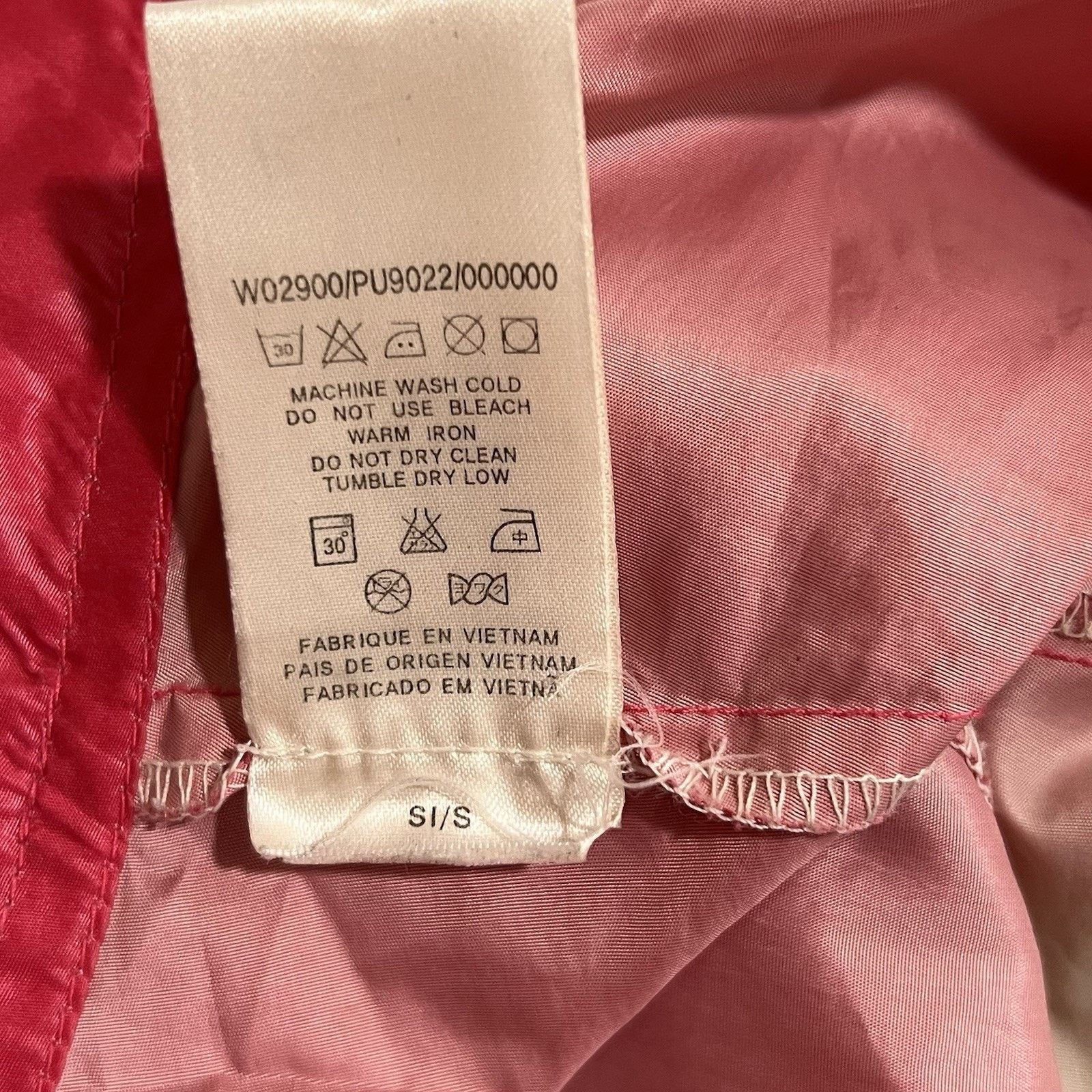 Miss Sixty Miss Sixty XS Moto Jacket Windbreaker Y2K Pink Size XS / US 0-2 / IT 36-38 - 7 Thumbnail