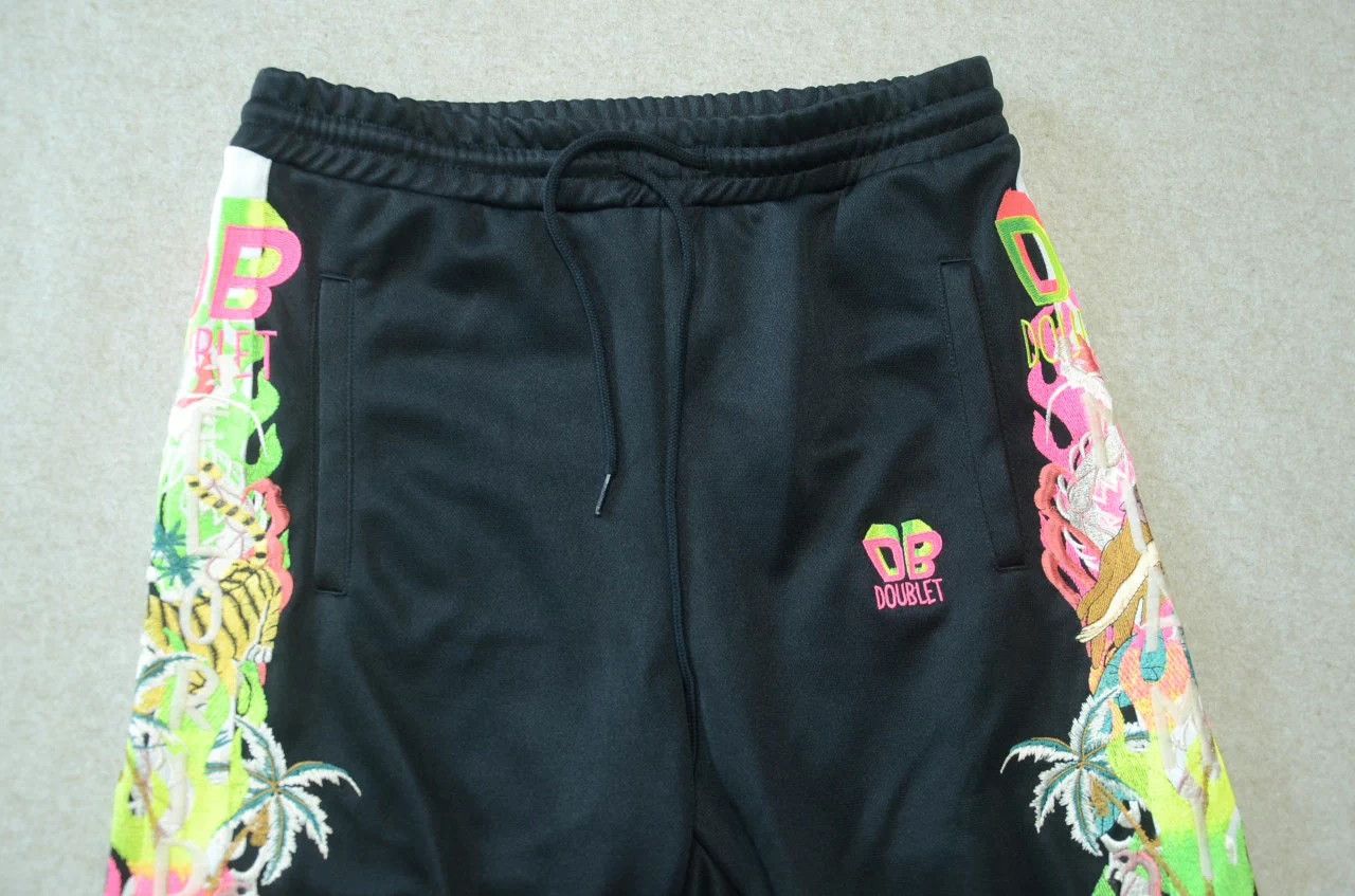 Doublet Doublet Black Large Embroidered Sweatpants Size S Size 27" / US 4 / IT 40 - 3 Thumbnail