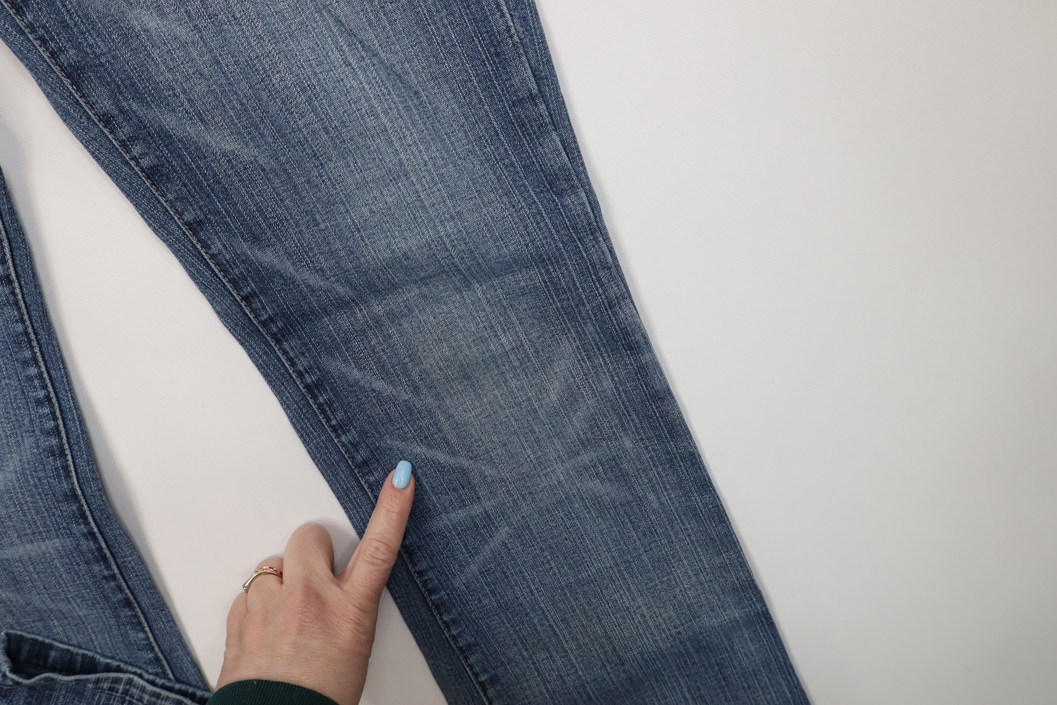 Vintage Vintage Y2K Jessica Simpson Wide Leg Denim Jeans Stretch Size 30" / US 8 / IT 44 - 6 Thumbnail