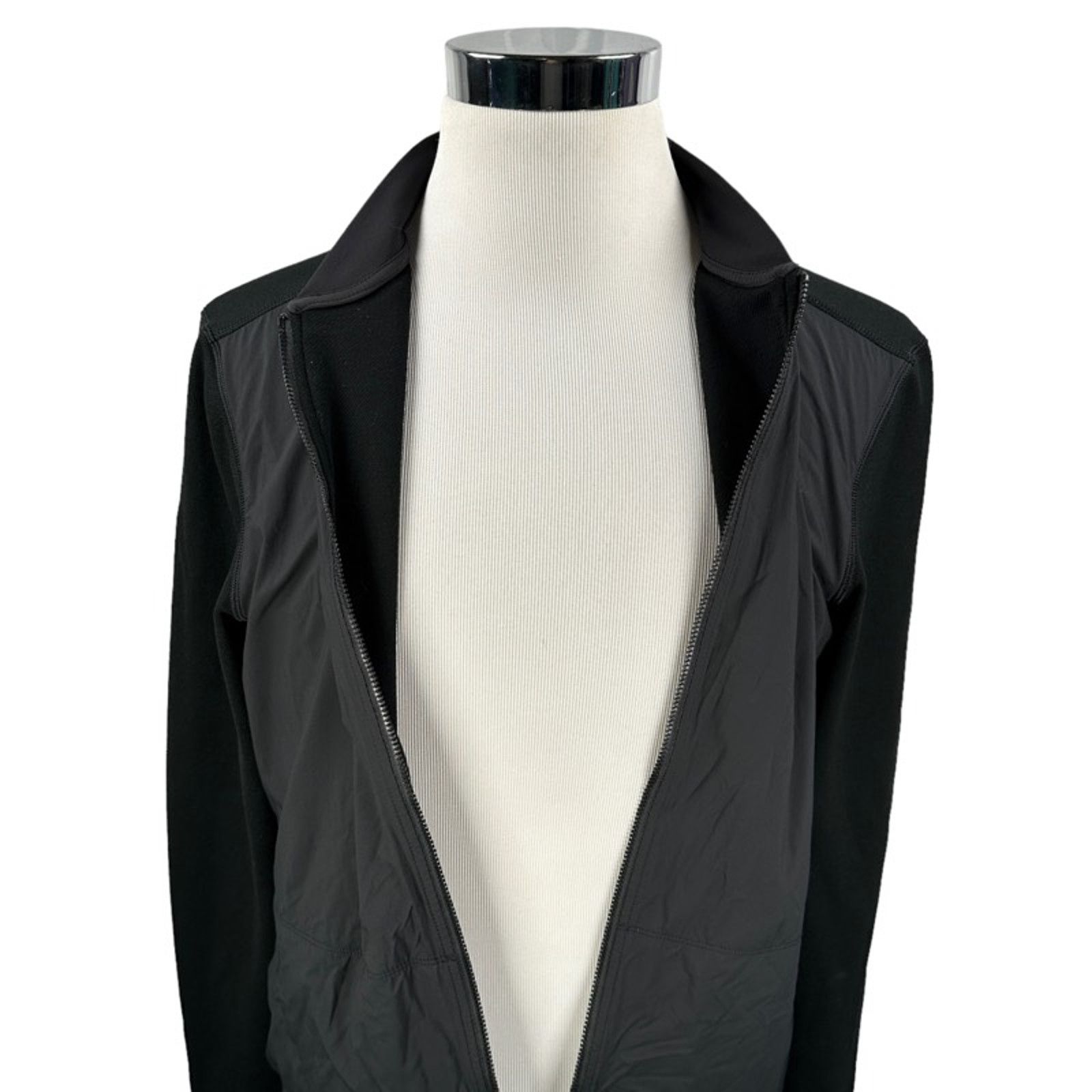 Lululemon Lululemon Long Weekend Jacket M Black Solid Zip Athleisure Size US M / EU 48-50 / 2 - 5 Thumbnail