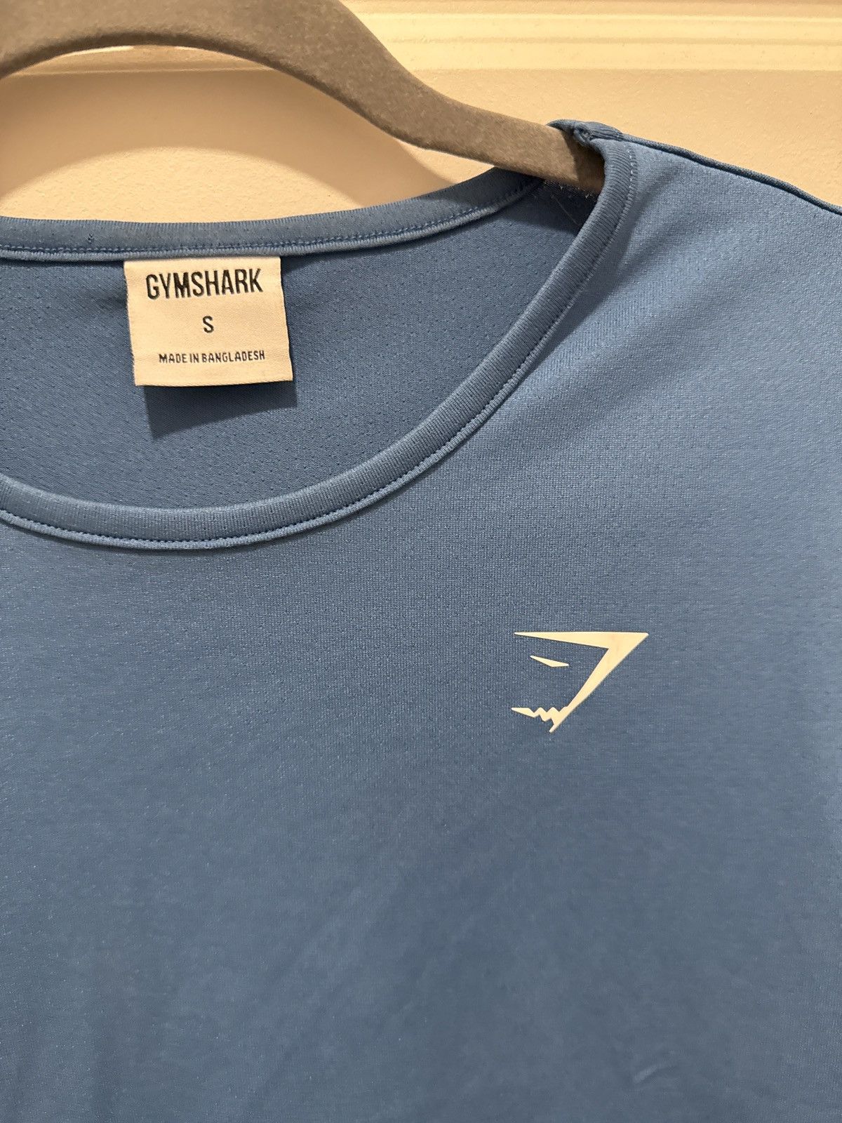 Gymshark Gym shark Shirt Blue Size US S / EU 44-46 / 1 - 3 Thumbnail