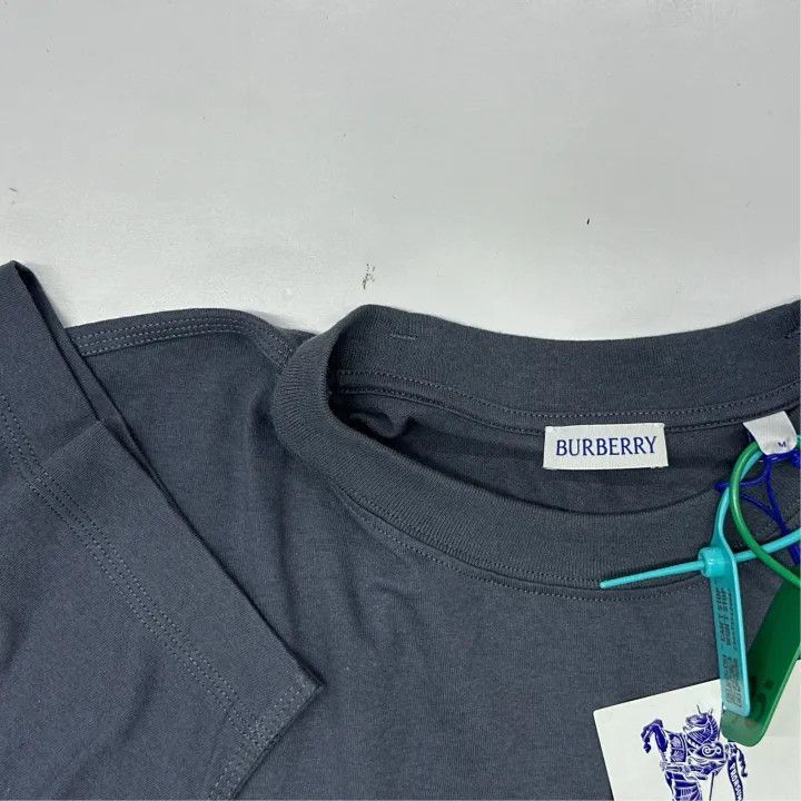 Burberry Burberry Burberry SS25 Logo Embroidered T-Shirt for Men-25 Size US M / EU 48-50 / 2 - 6 Thumbnail