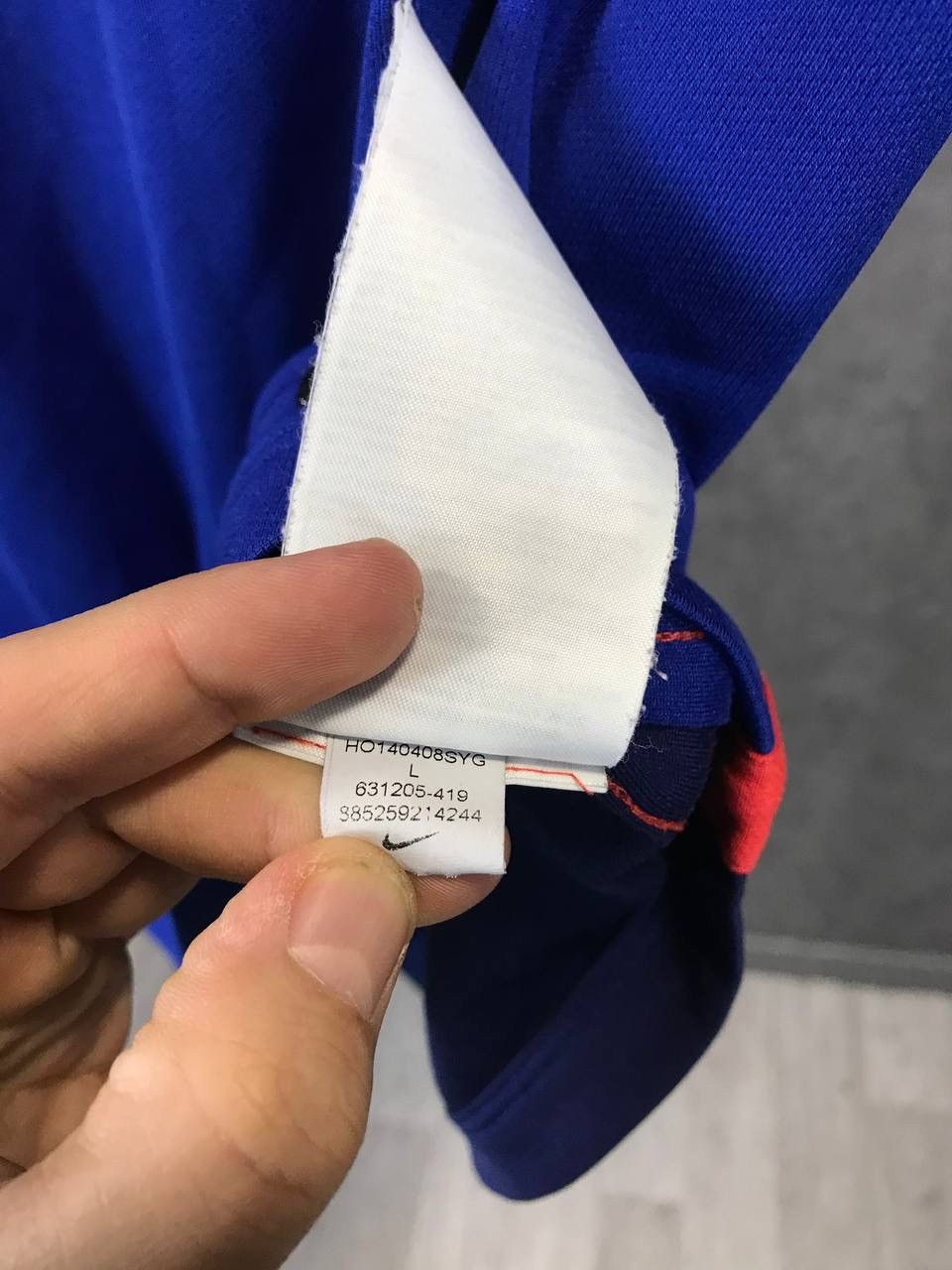 Nike Manchester United 2014 Nike swoosh soccer jersey Size US L / EU 52-54 / 3 - 7 Thumbnail