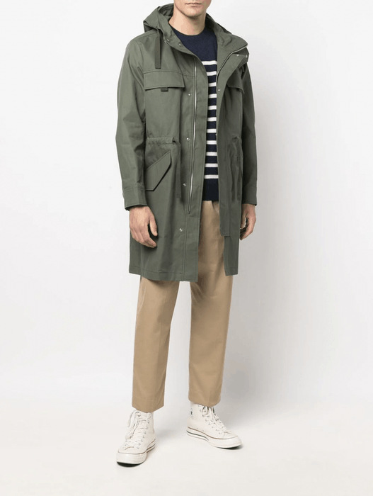 安心 A.P.C. GABARDINE COTON IMPERMEABLE ジャケット - ジャケット ...