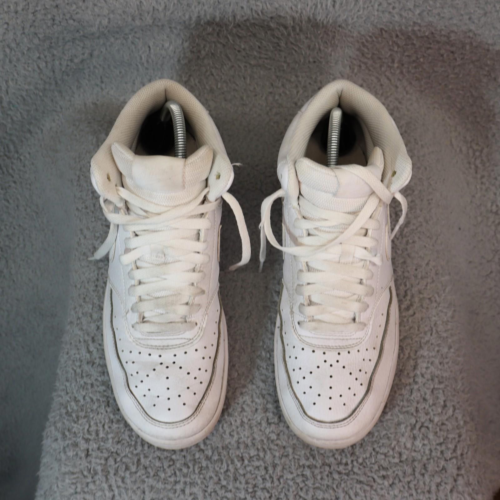 Nike Nike Court Vision Mid Men Size 8.5 Shoes White CD5436-100 Size US 8.5 / EU 41-42 - 3 Thumbnail