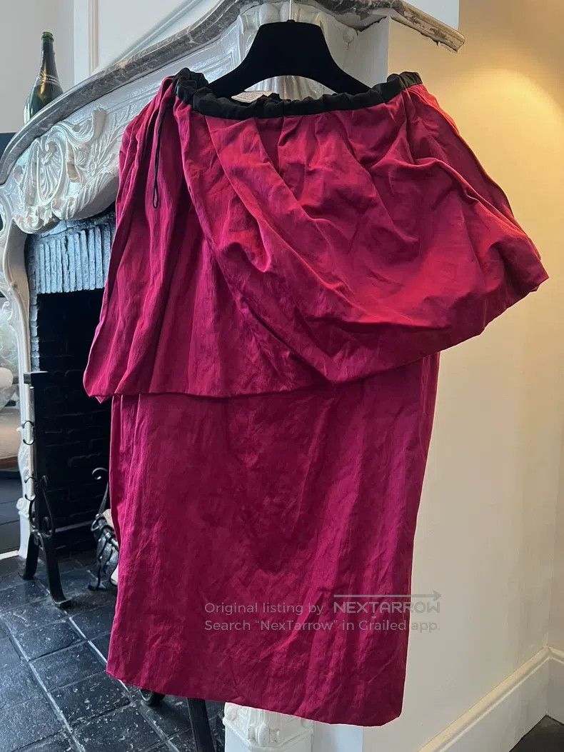 Dries Van Noten Dries Van Noten Satin Bud Midi Skirt Size 35" - 3 Thumbnail