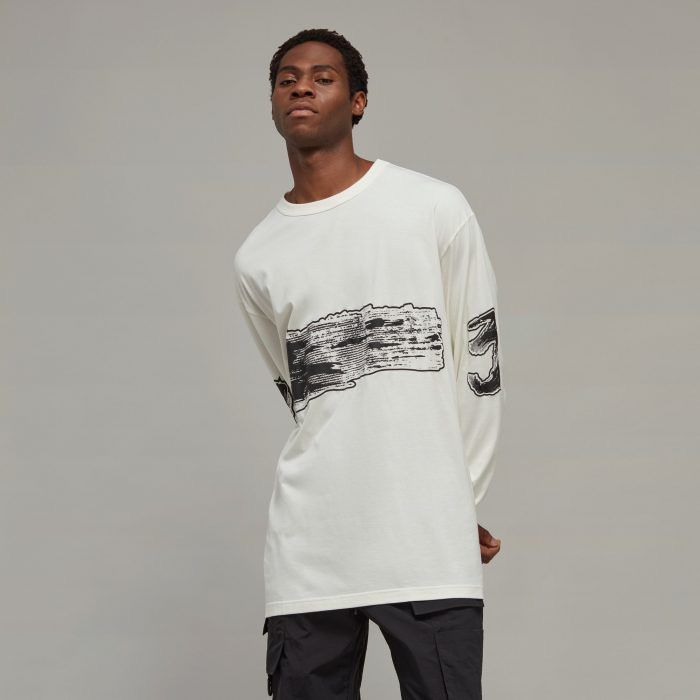 Adidas Graphic Long Sleeve T-Shirt Size US M / EU 48-50 / 2 - 5 Thumbnail