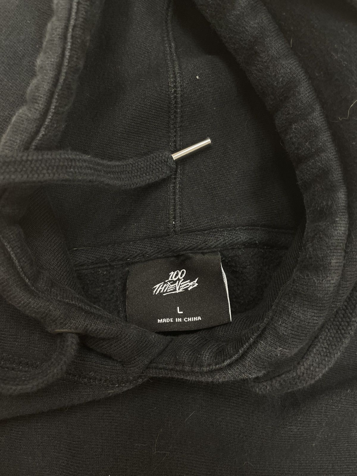 100 Thieves 100 Thieves/ L.A Glitch Hoodie (Black) Size US L / EU 52-54 / 3 - 3 Thumbnail